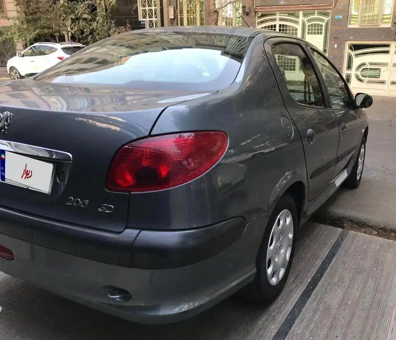 پژو ۲۰۶ sd مدل ۹۹  V8|خودرو سواری و وانت|تهران, فردوس|دیوار