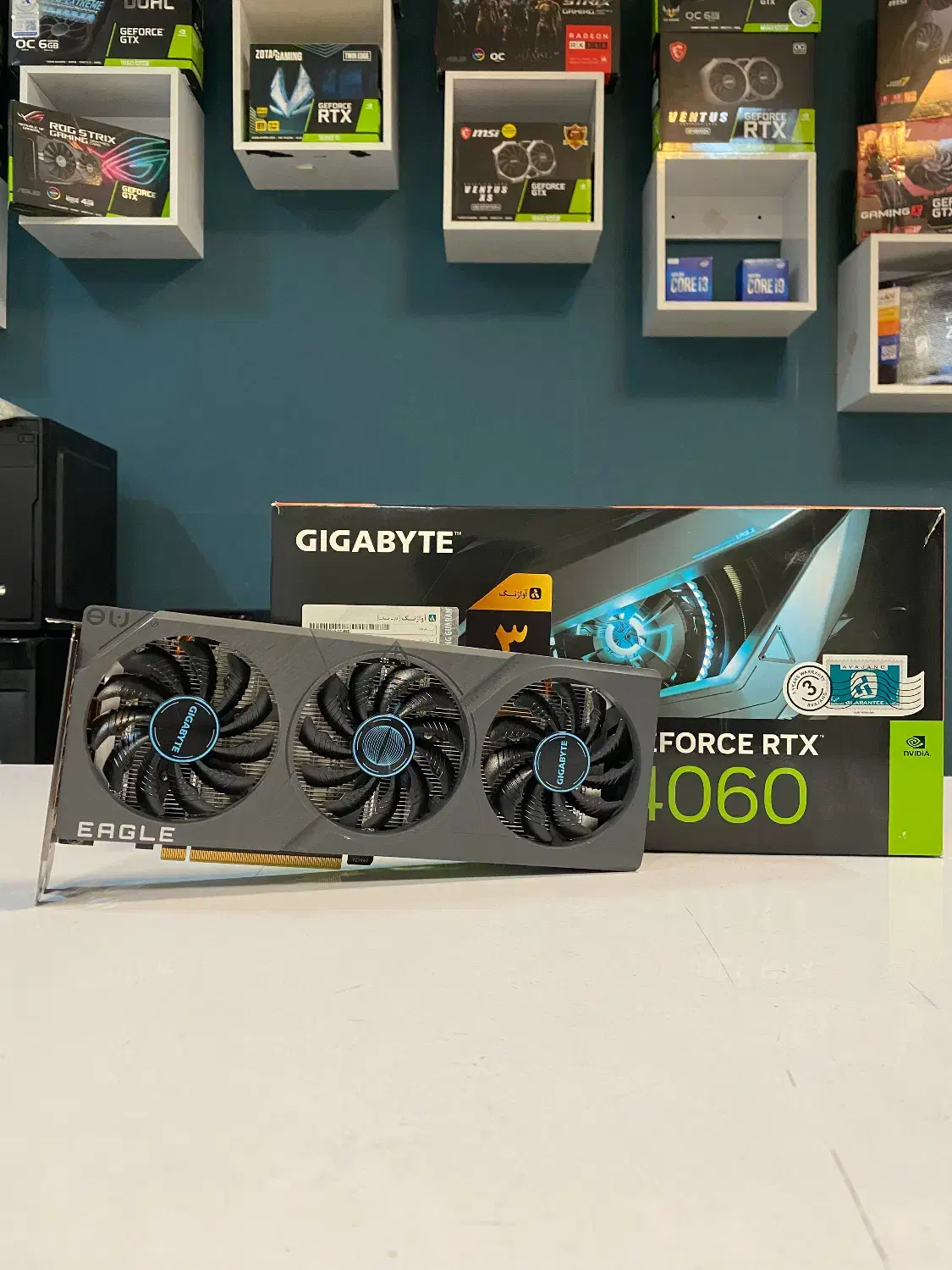 Gigabyte RTX 4060 Eagle OC 8G|قطعات و لوازم جانبی رایانه|مشهد, راهنمایی|دیوار