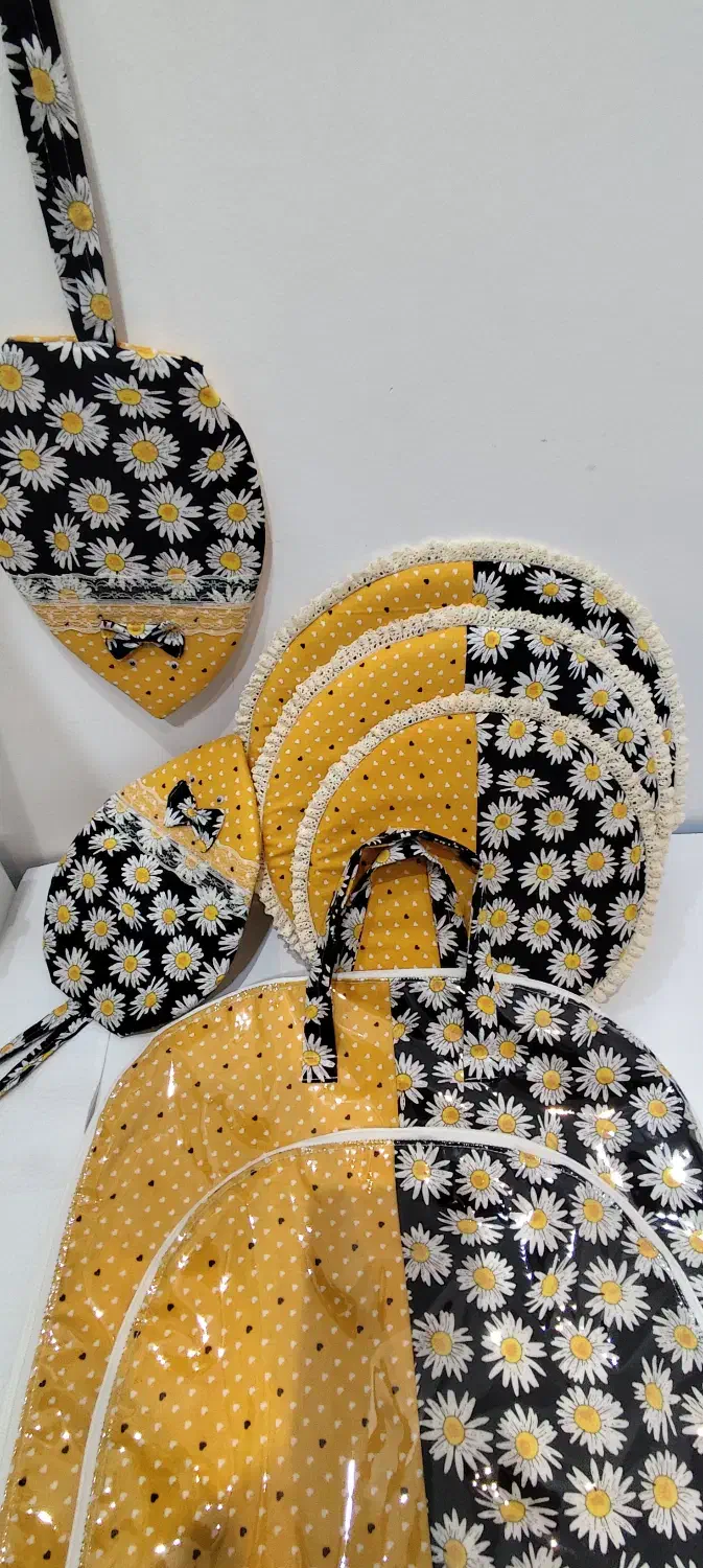 دوخت انواع سرویس آشپزخانه به صورت تک و عمده.|سفره، حوله، دستمال آشپزخانه|بروجرد, |دیوار