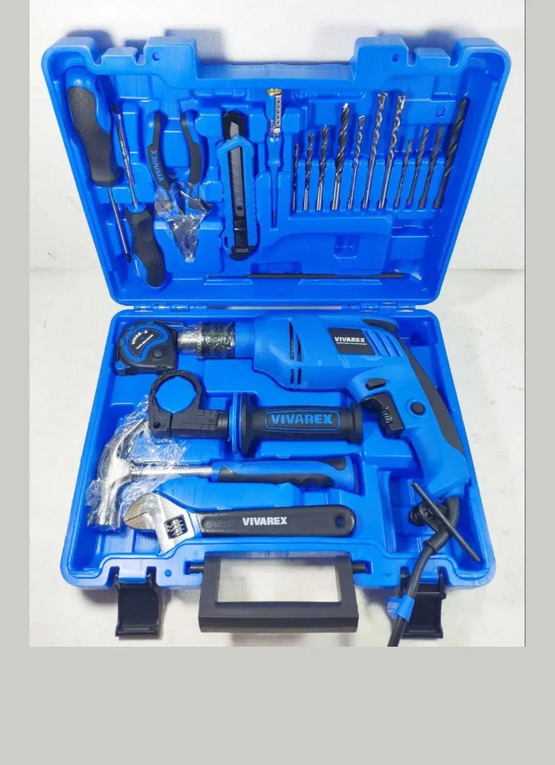 کیت دریل برقی چکشی 20عددی ویوارکس گارانتی با لوازم|ابزارآلات|هشتگرد, شهرک راه آهن|دیوار