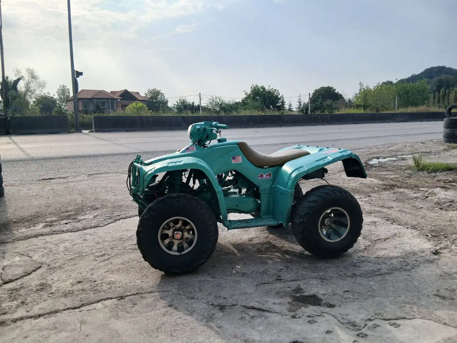 موتور چهار چرخ اتوماتیک ۲۵۰ سی سی موتور بزرگ|موتورسیکلت|شیرگاه, |دیوار