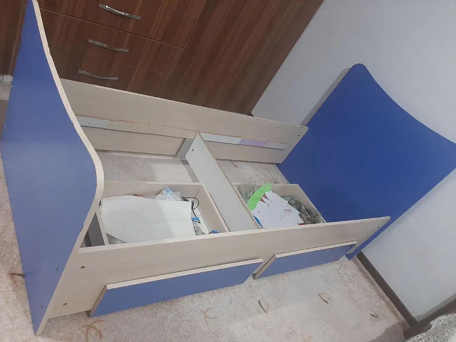 تخت نوجوان ۱۸۰ در ۸۰|تخت و سرویس خواب|بجنورد, |دیوار