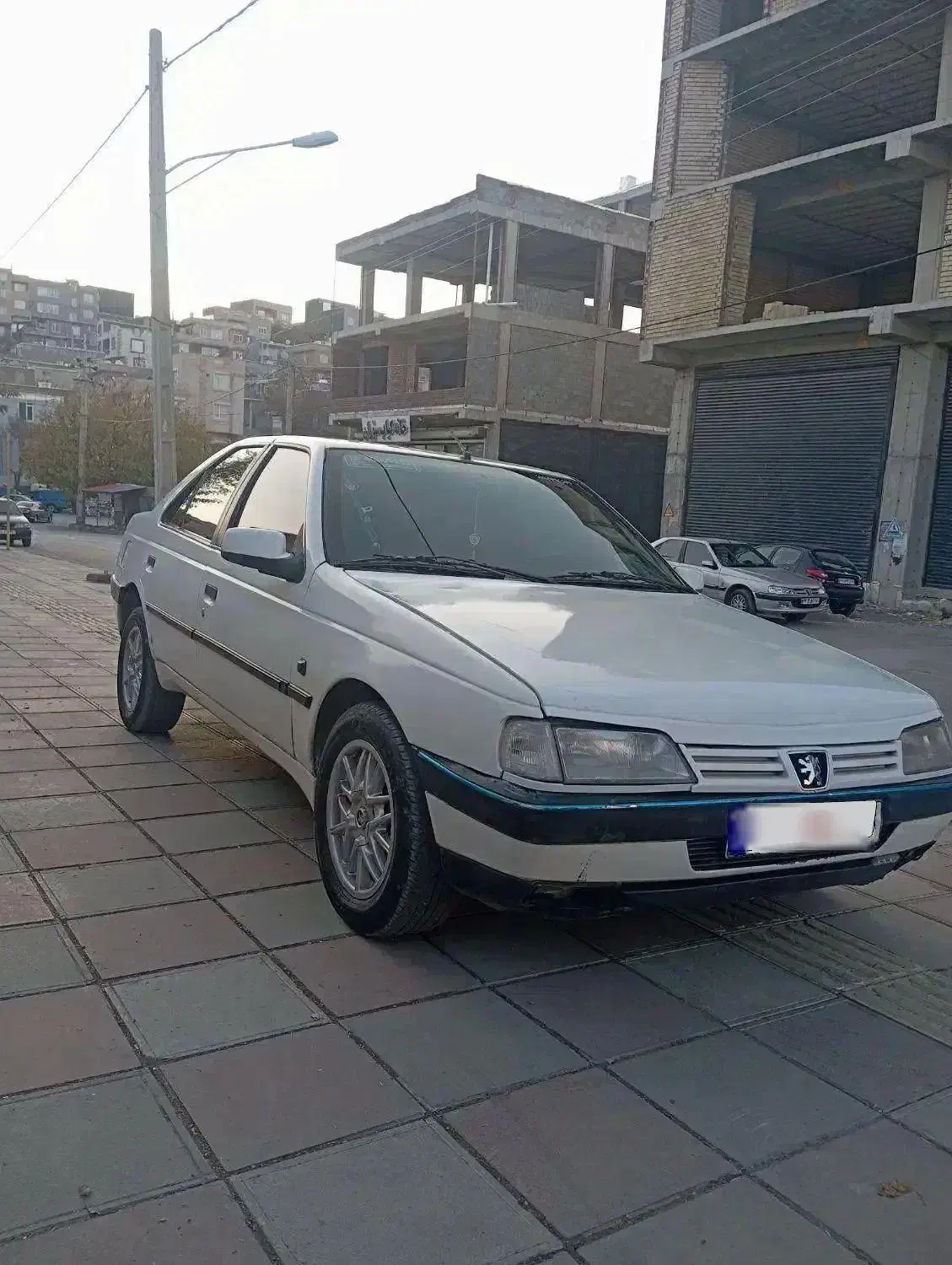 پژو جی الیکس سفید آتاق فابریک تغییر رنگ نیست|خودرو سواری و وانت|بانه, |دیوار