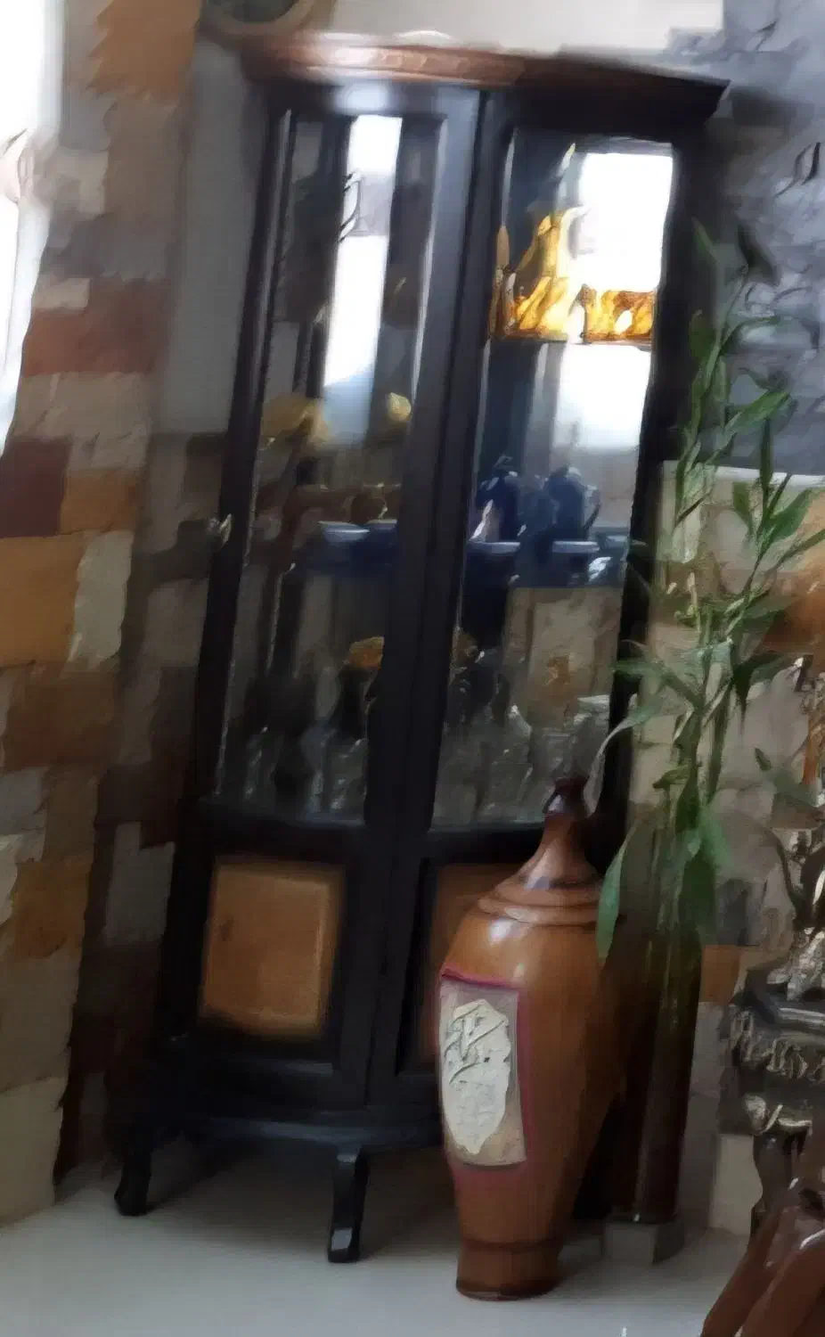 بوفه چوبی|بوفه، ویترین، کنسول|کاشان, باغ فین|دیوار