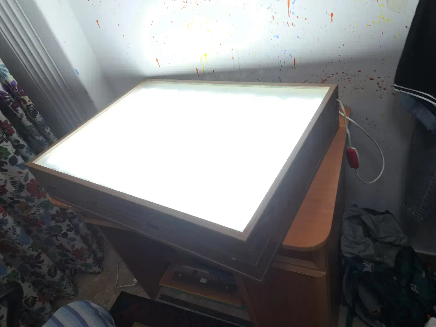 میز نور معماری|میز تحریر و کامپیوتر|رشت, نظری|دیوار