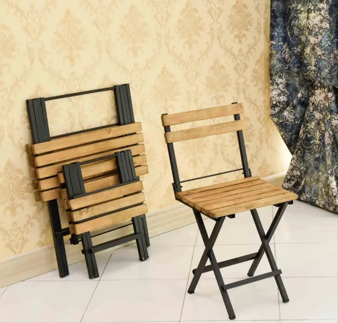 میز صندلی تاشو دو نفره و چهار نفره|میز و صندلی غذاخوری|قوچان, |دیوار