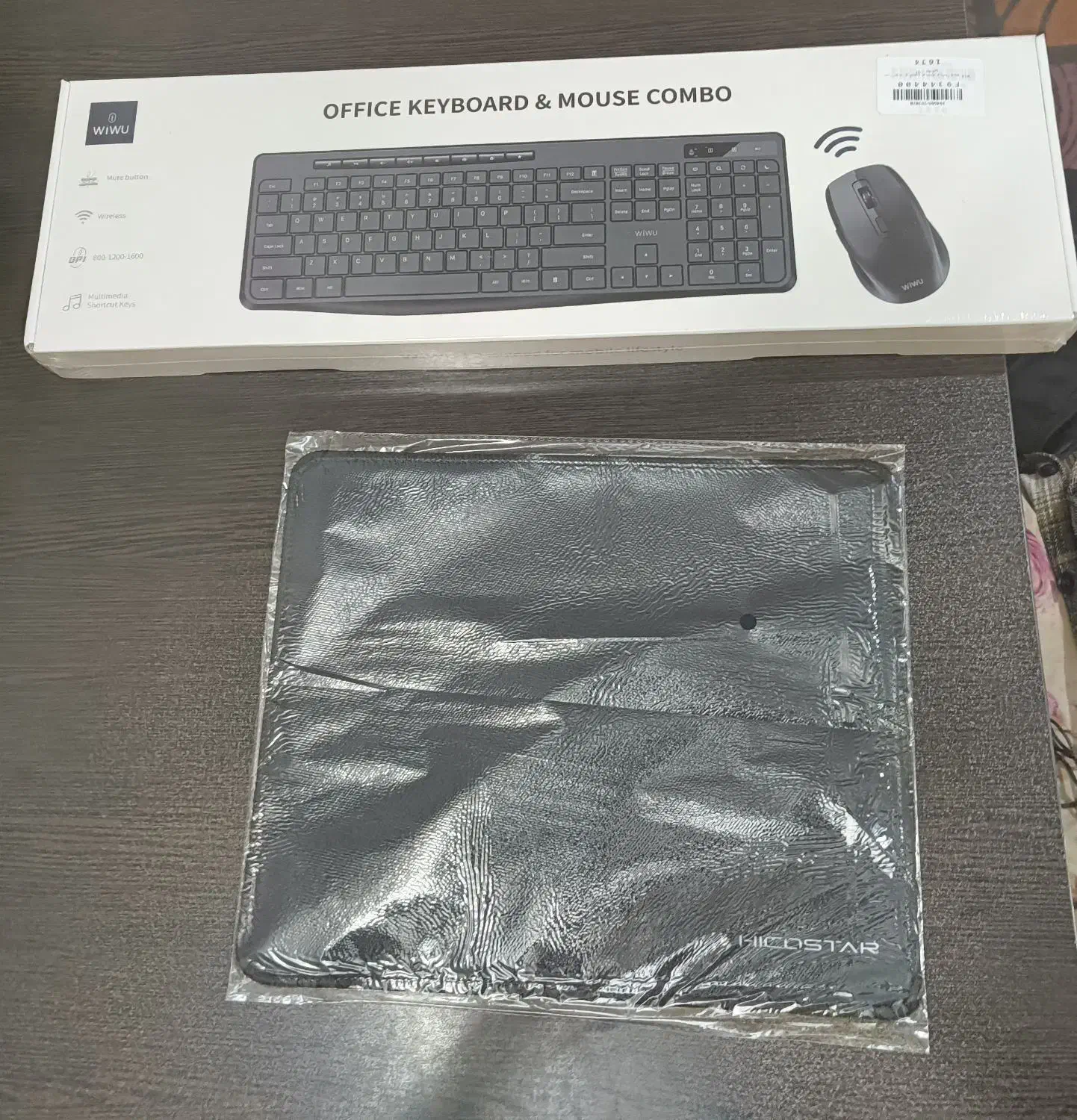 ست موس و کیبورد بیسیم پدموس مدل wiwu combo km01|قطعات و لوازم جانبی رایانه|مشهد, دانشجو|دیوار