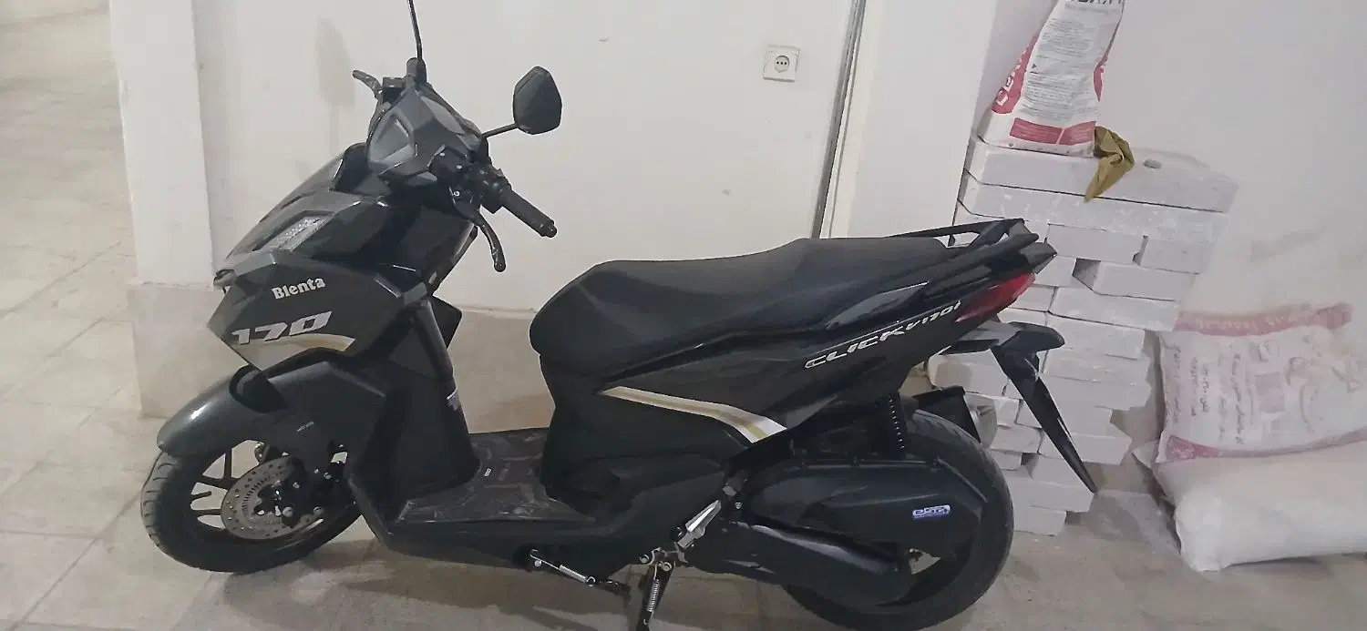 کلیک همتاز ۱۷۰ مشکی خاص|موتورسیکلت|نیشابور, شهرک اندیشه|دیوار