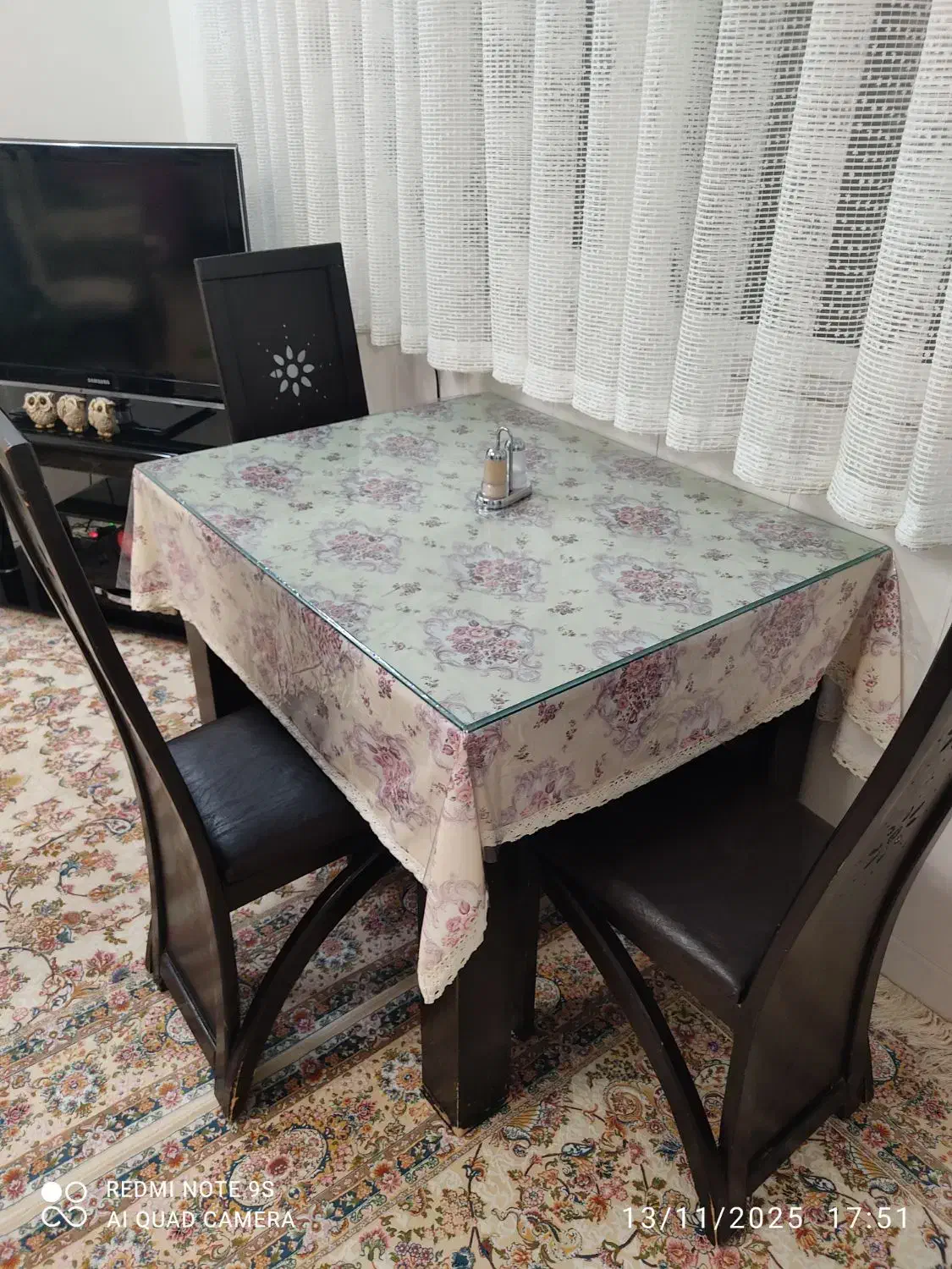 میز ناهارخوری ۴ نفره|میز و صندلی غذاخوری|قم, باغ شازده|دیوار