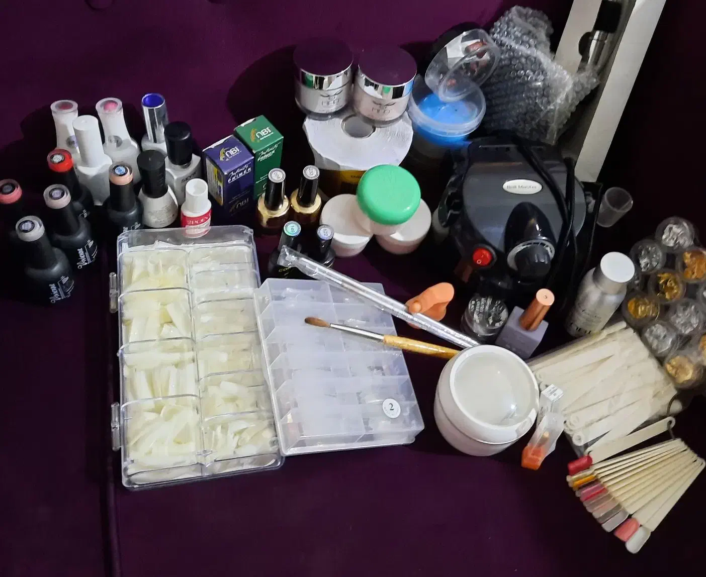 وسایل کاشت ناخن|آرایشی، بهداشتی، درمانی|هشتگرد, شهرک ولیعصر (مصلی)|دیوار