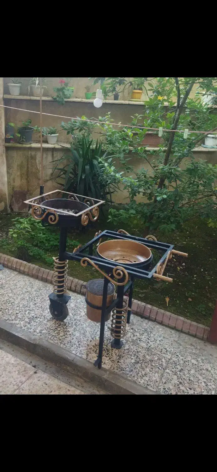 باربیکیو ابتکاری دستساز|اجاق گاز و لوازم برقی پخت‌وپز|رشت, پسیخان|دیوار