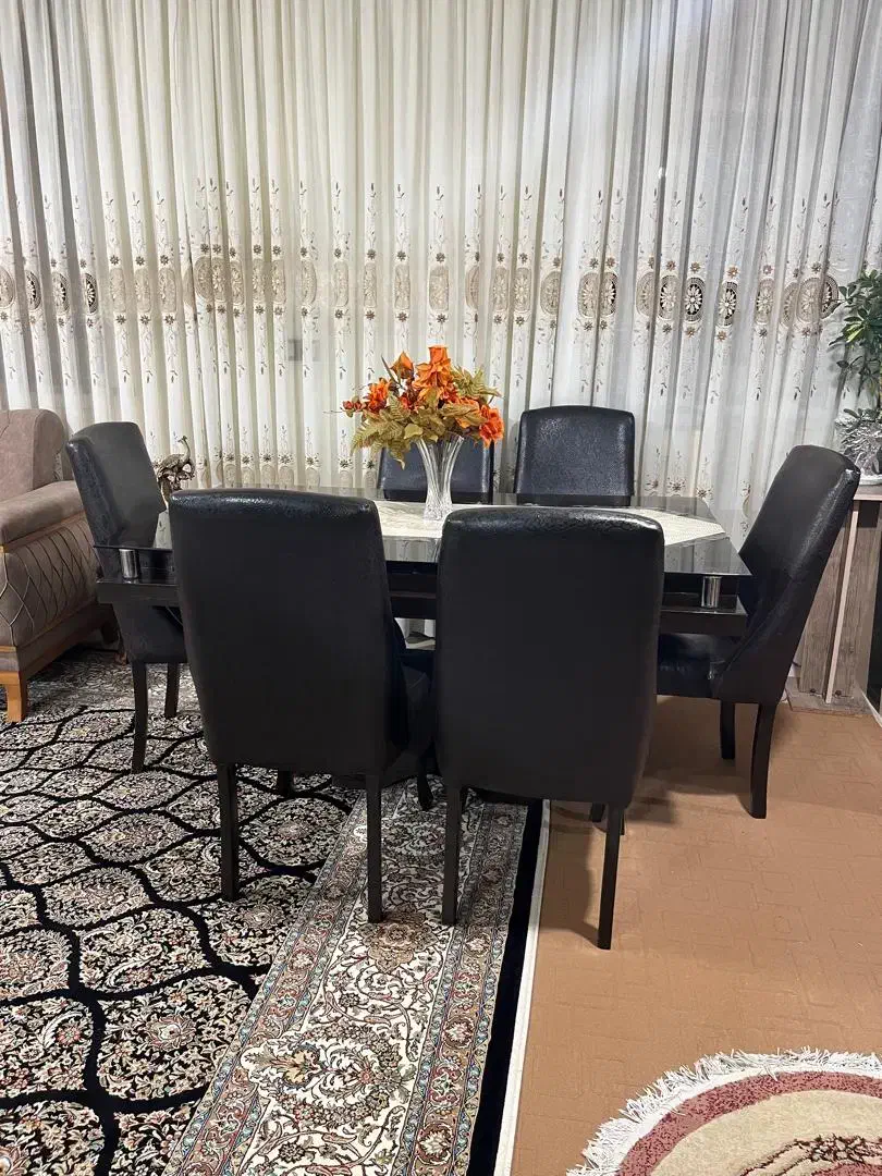 میز ناهار خوری|میز و صندلی غذاخوری|قوچان, |دیوار