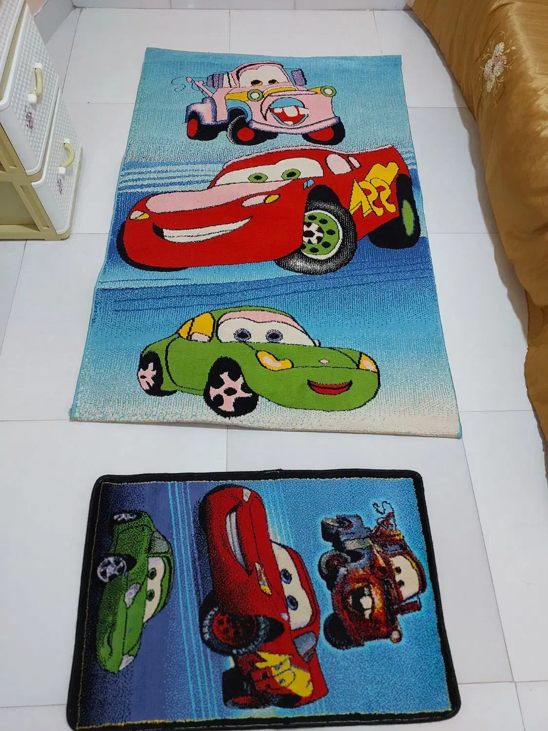 فرش کودک ماشین ب همراه پادری|فرش|رشت, حمیدیان|دیوار