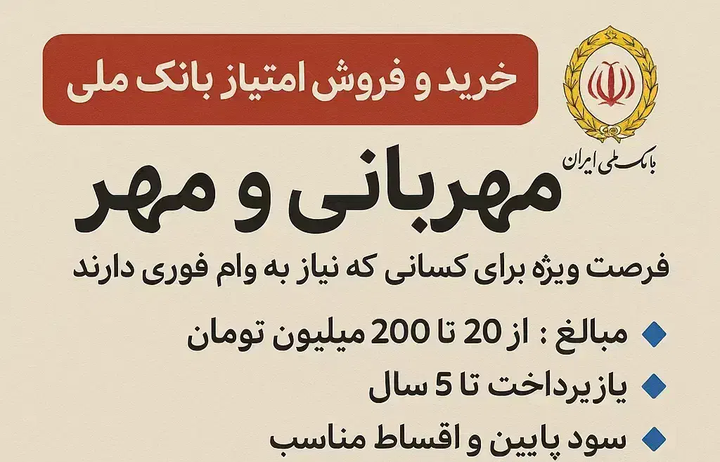 خرید و فروش تخصصی امتیاز وام|خدمات مالی، حسابداری، بیمه|بومهن, |دیوار