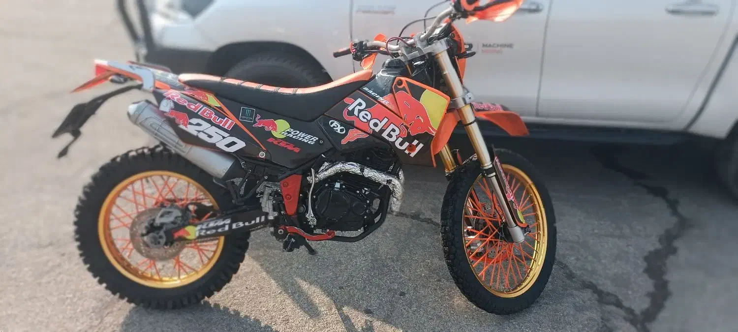 فلات KTM250 تک در ایران با ضمانت|موتورسیکلت|کرج, احدآباد|دیوار