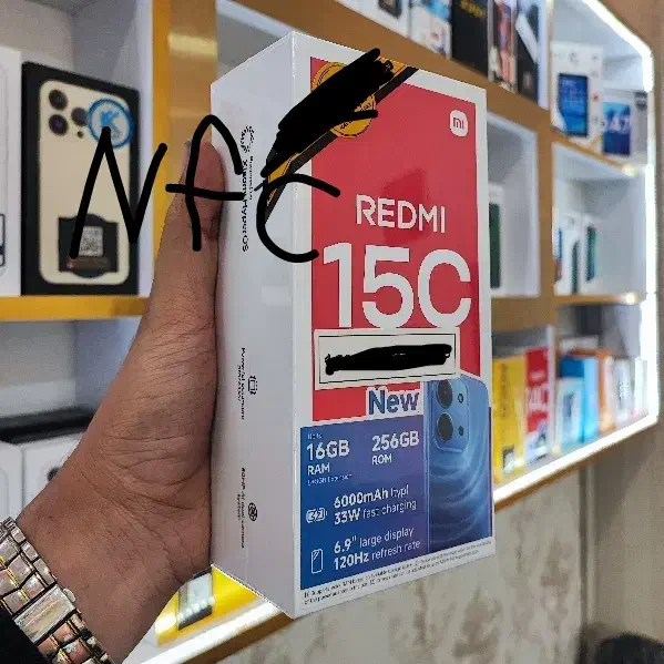 redmi 15c NFC فول باکس|موبایل|مشهد, سید رضی|دیوار