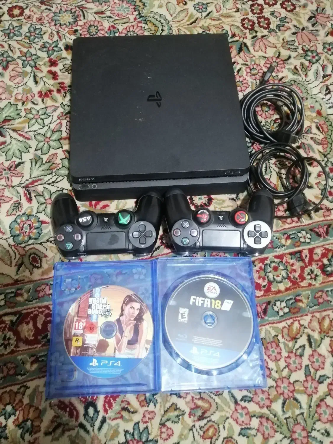 کنسول بازی . PS4سونی اسلیم500اصل ژاپن|کنسول، بازی ویدئویی و آنلاین|جیرفت, |دیوار