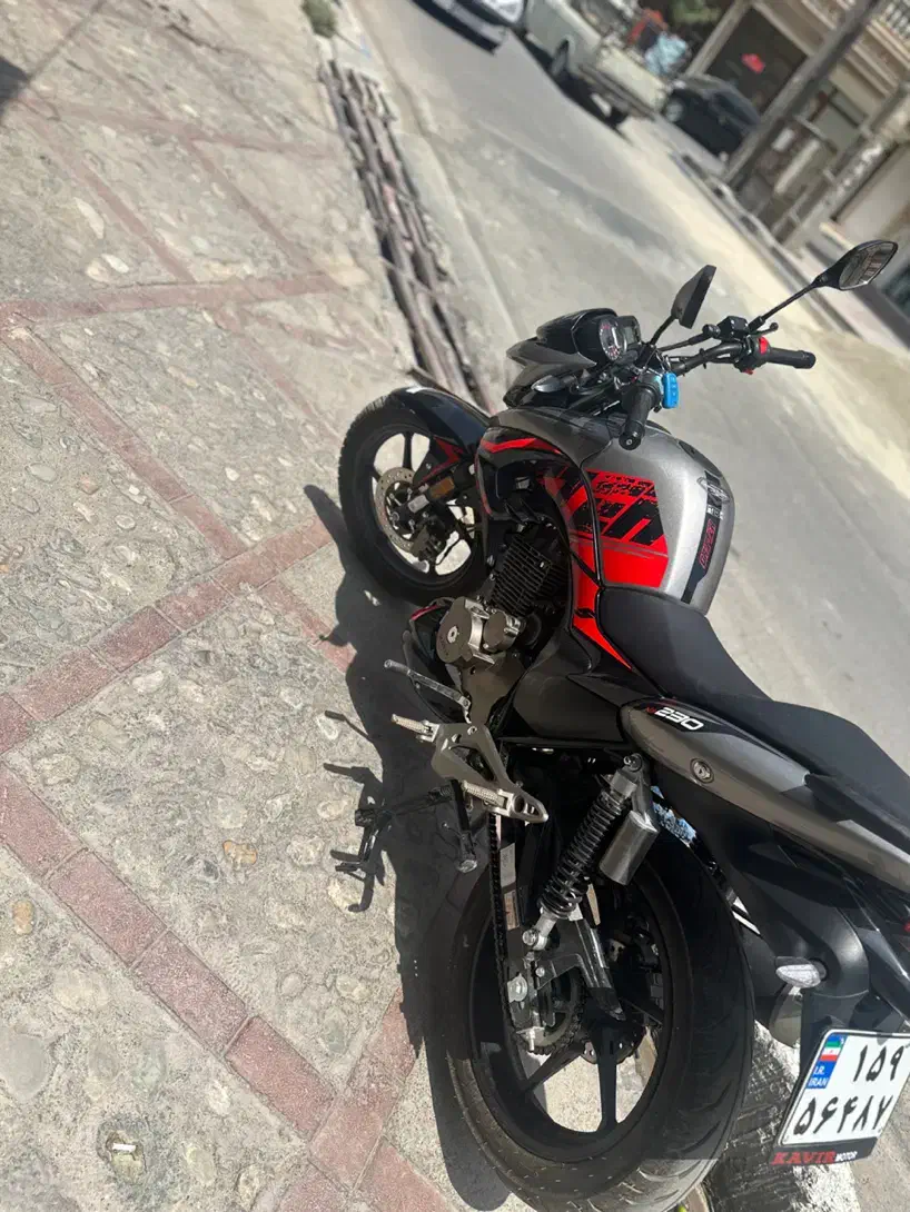 زونتس ۲۳۰ n 1404زونتس معاوضه با پراید سالم|موتورسیکلت|اسلام‌شهر, شهرک واوان|دیوار