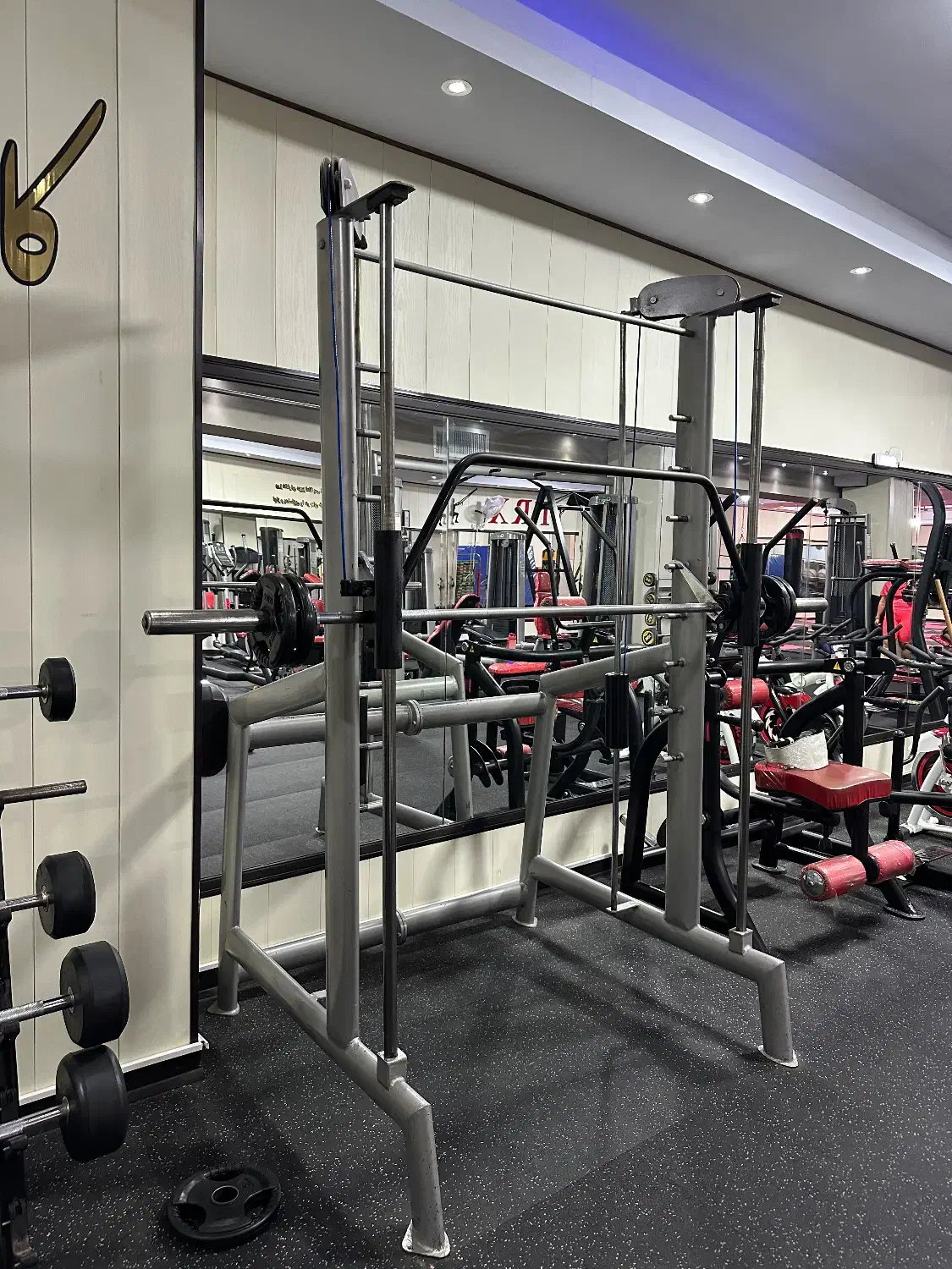 دستگاه های ورزشی(جلو پا دستگاه،اسمیت،اسکی فضایی)|تجهیزات ورزشی|اندیشه, اندیشه فاز ۴|دیوار