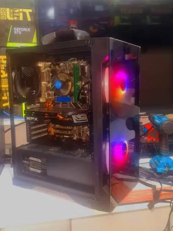 کیس گیمینگ فول rgb (نقد و اقساط)|رایانه رومیزی|شیراز, عفیف‌آباد|دیوار