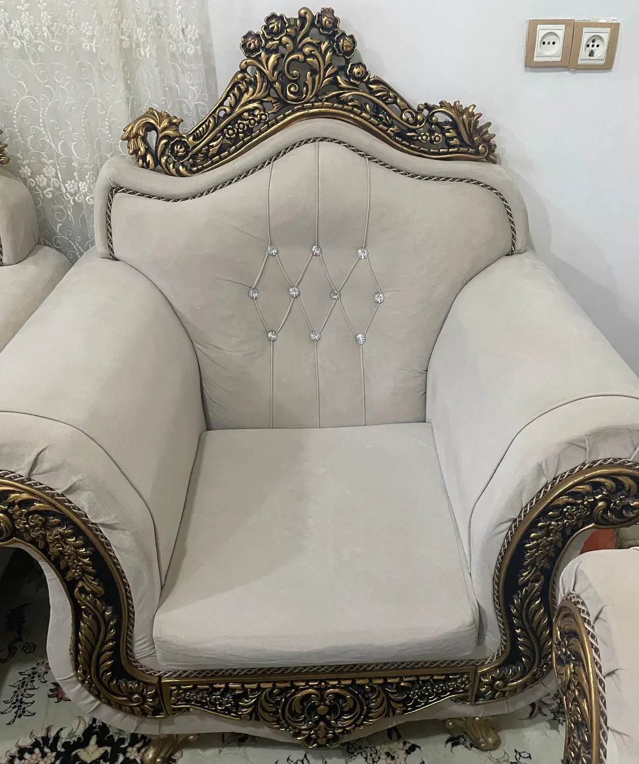 مبل سلطنتی|مبلمان خانگی و میز عسلی|دهگلان, |دیوار