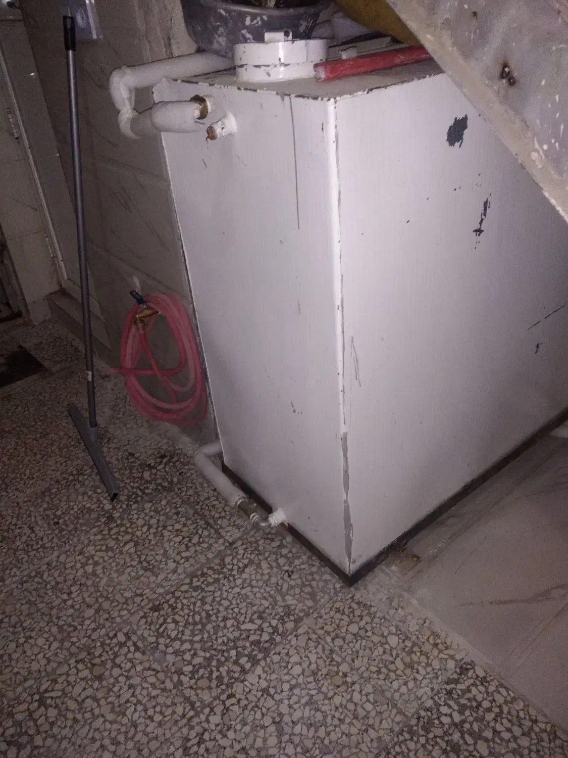 تانکر آب گالوانیزه 500لیتری|مصالح و تجهیزات ساختمان|مشهد, اسماعیل آباد|دیوار