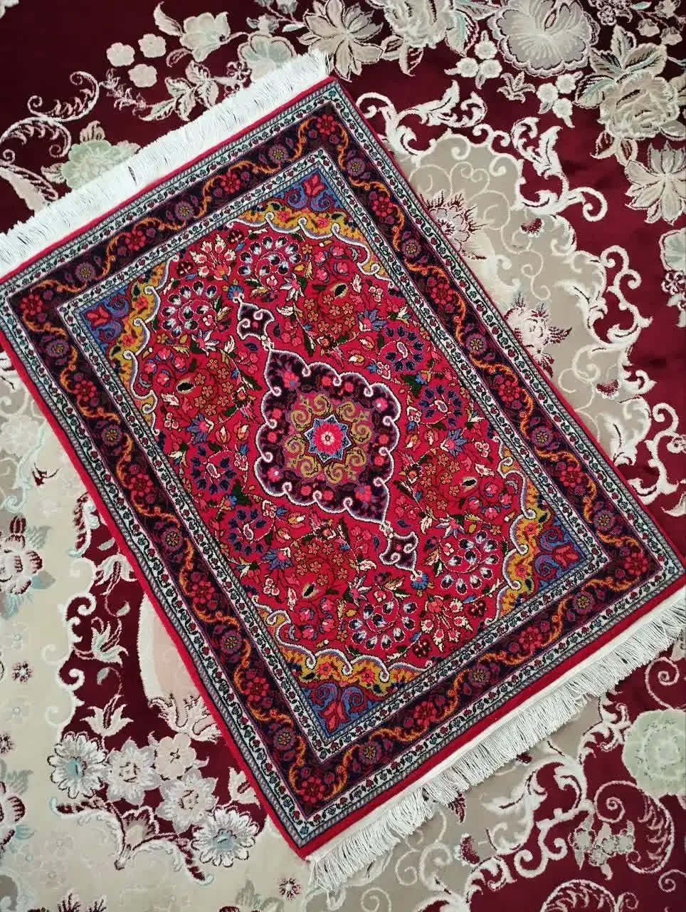 پشتی دستبافت|پشتی|ملایر, |دیوار