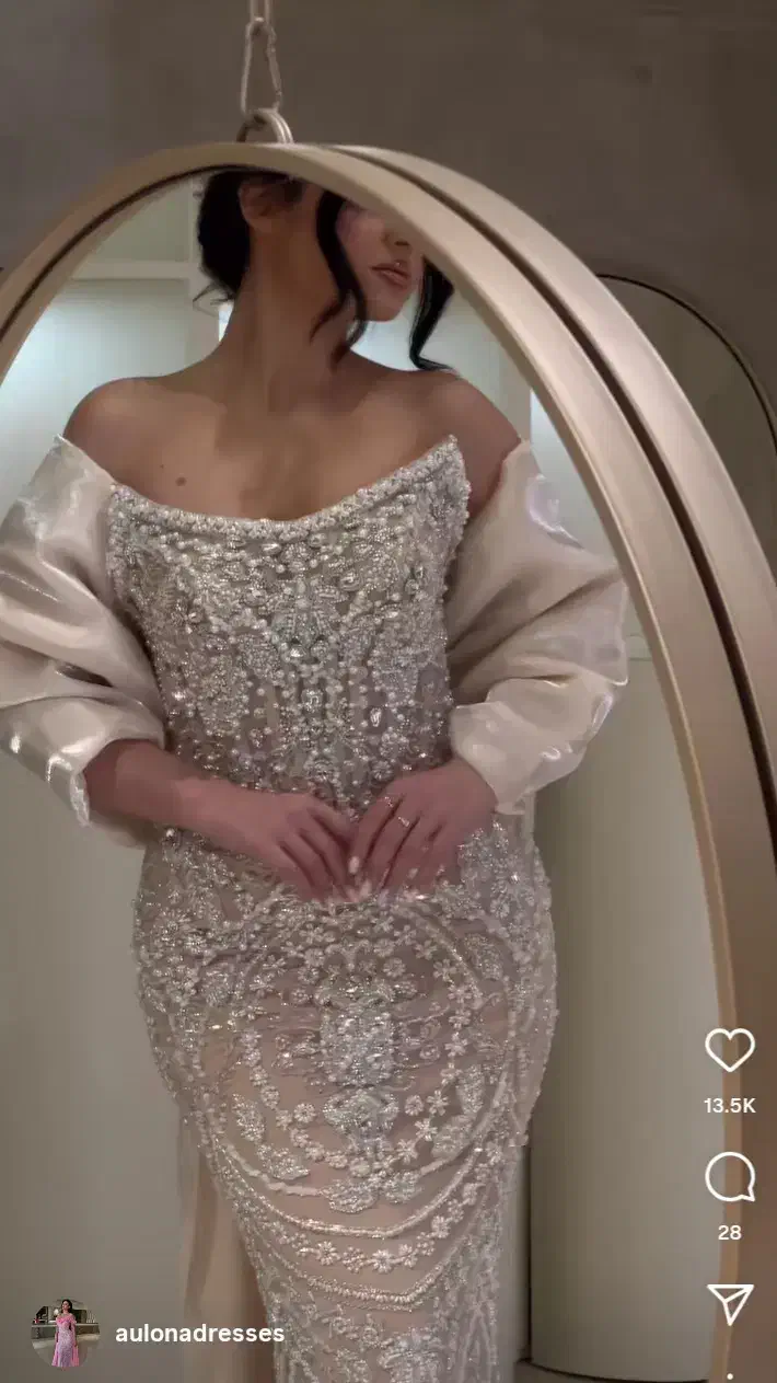 لباس مجلسی بلند تمام سنگ اتریشی (پنل)|لباس|بابل, |دیوار