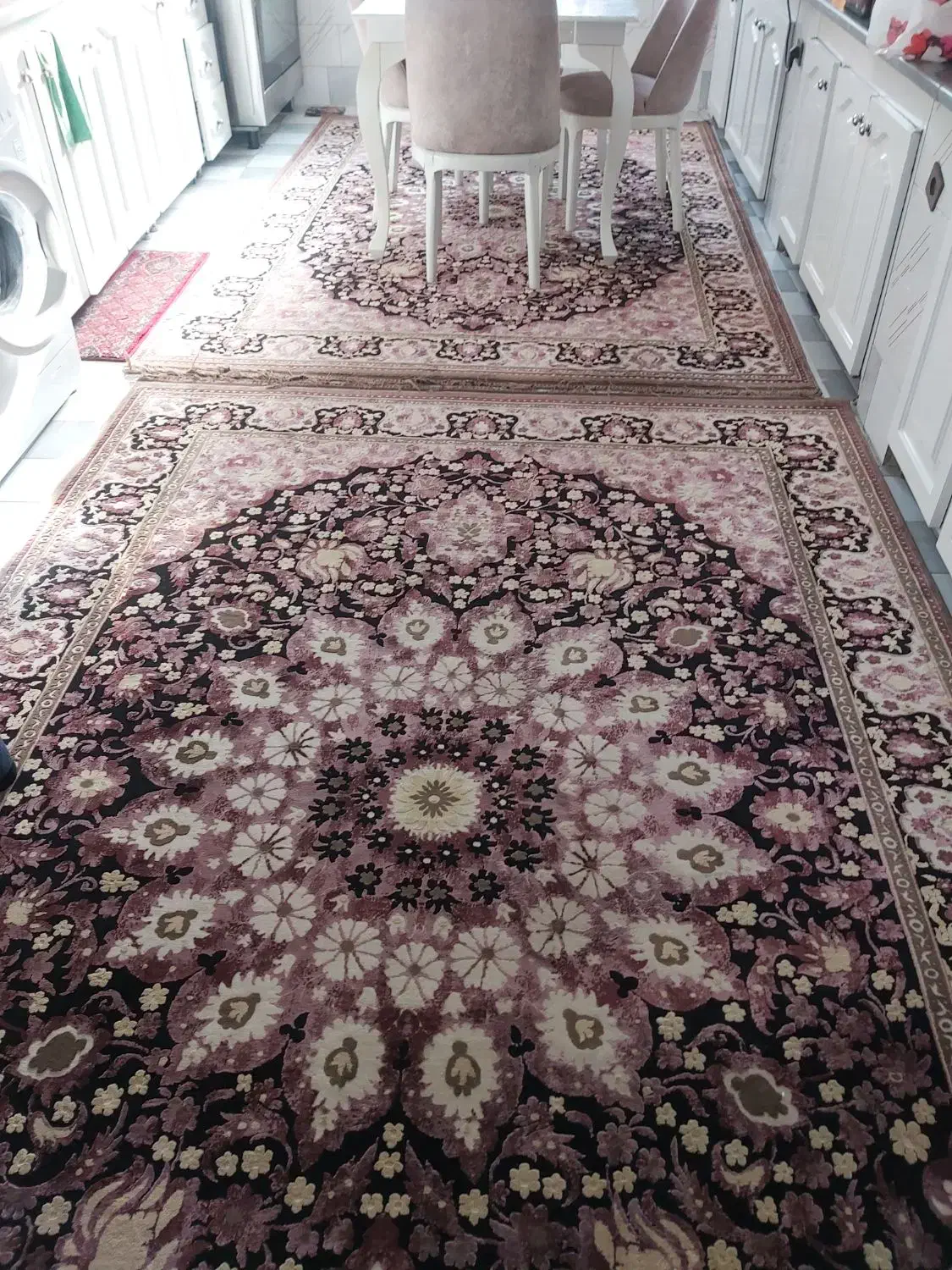 فرش ماشینی|فرش|میانه, |دیوار