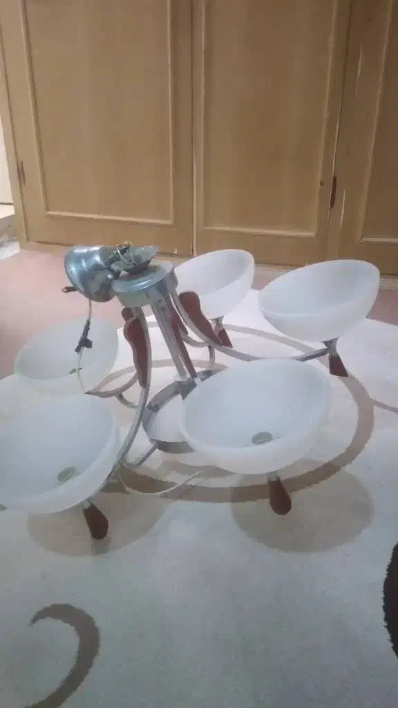 لوستر و استند و گلدان|لوستر و چراغ آویز|اندیمشک, |دیوار