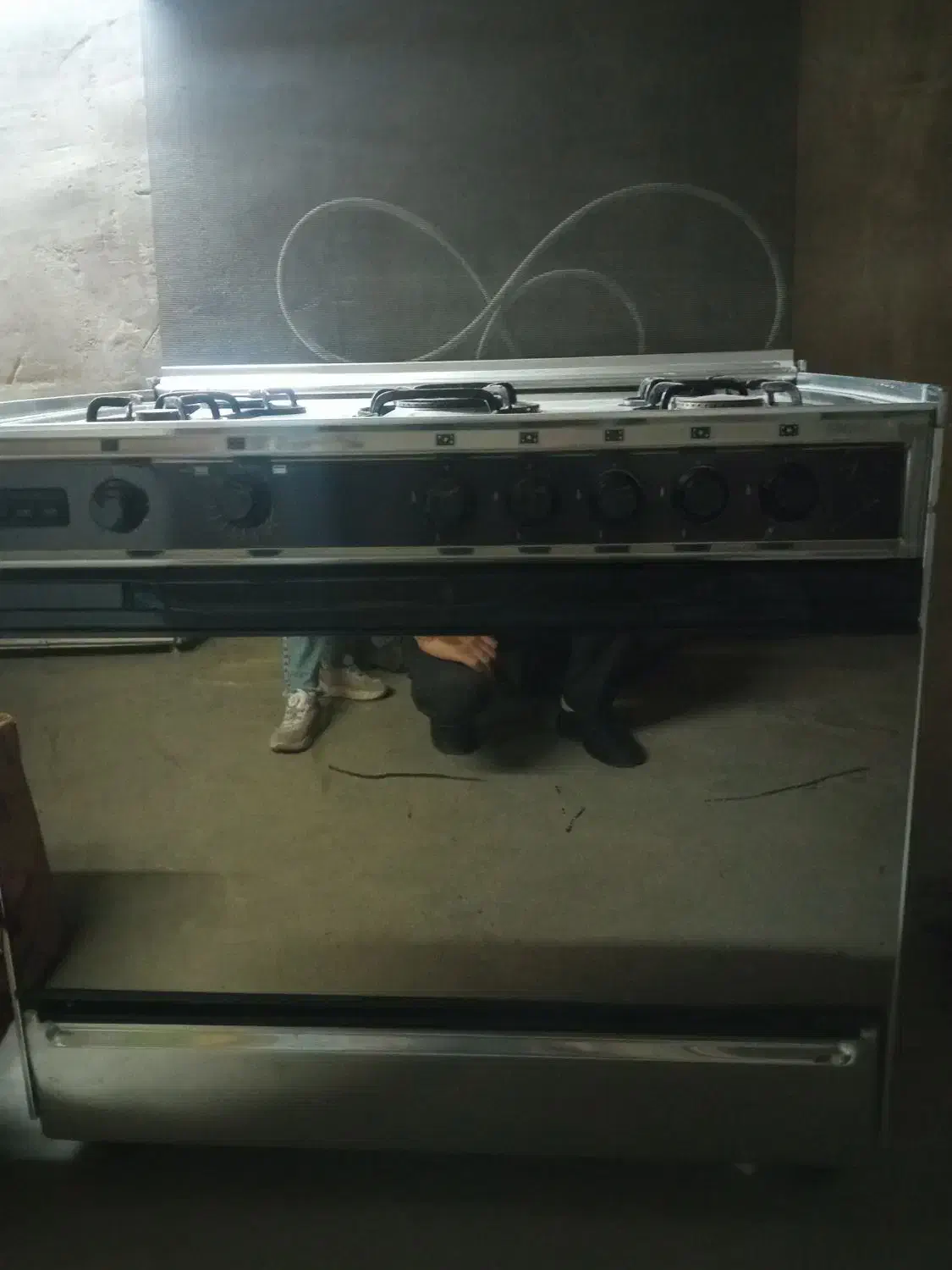 فرگاز پنج شعله تمام استیل نو|اجاق گاز و لوازم برقی پختوپز|سلماس, |دیوار