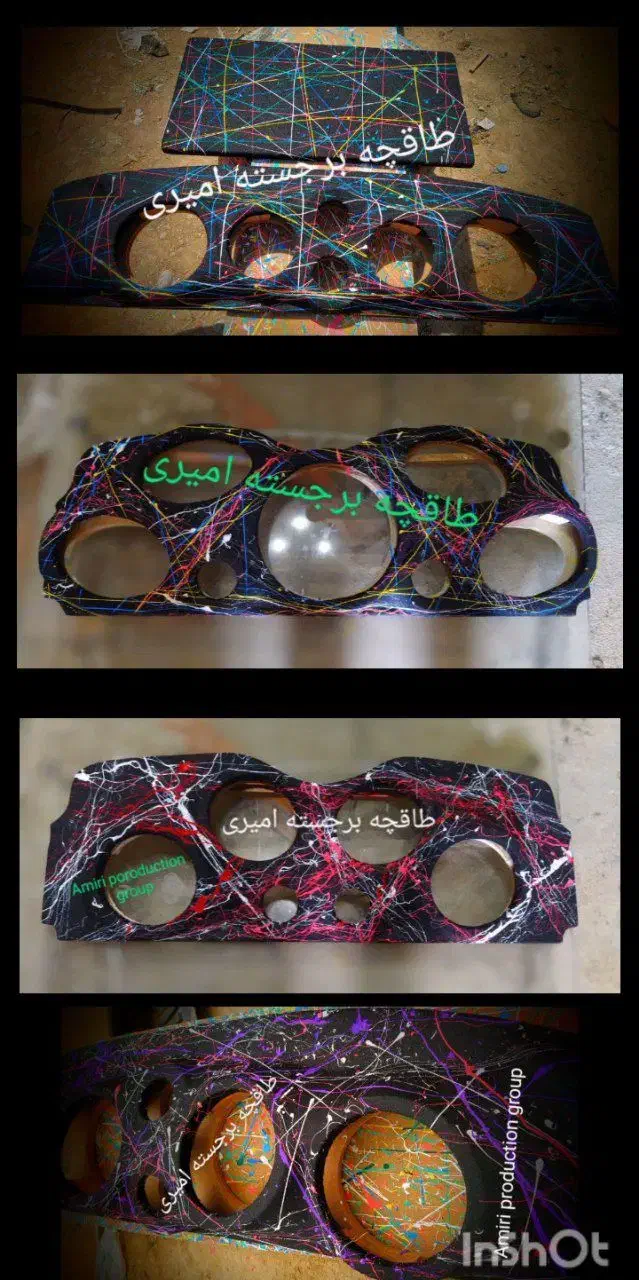 طاقچه برجسته،بلک لایت،باکس،تاقچه سه بعدی وپنل|قطعات یدکی و لوازم جانبی|شهریار, شهریار|دیوار