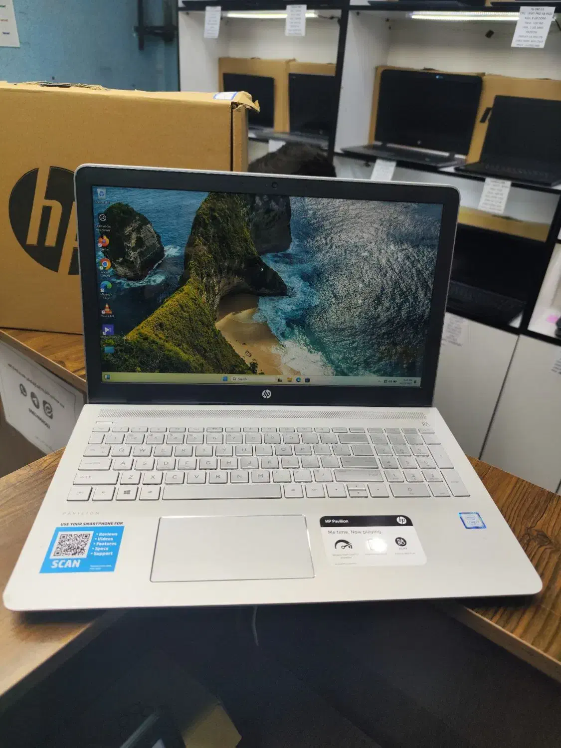 لپ تاپ hp pavilion پردازنده core i7 نسل هفتم|رایانه همراه|بهارستان, |دیوار