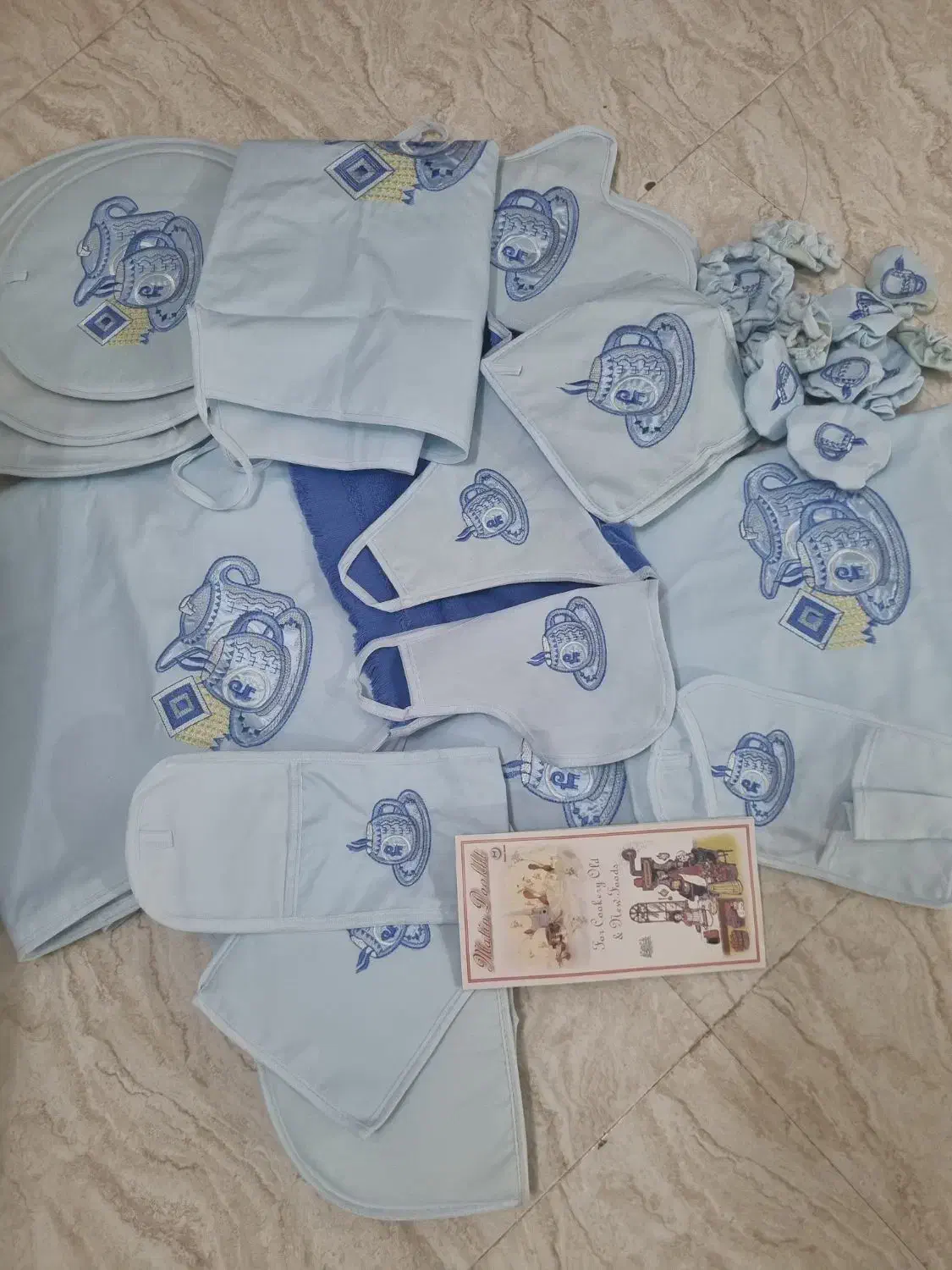 سرویس کامل اشپزخانه|سفره، حوله، دستمال آشپزخانه|سبزوار, سیادتی|دیوار