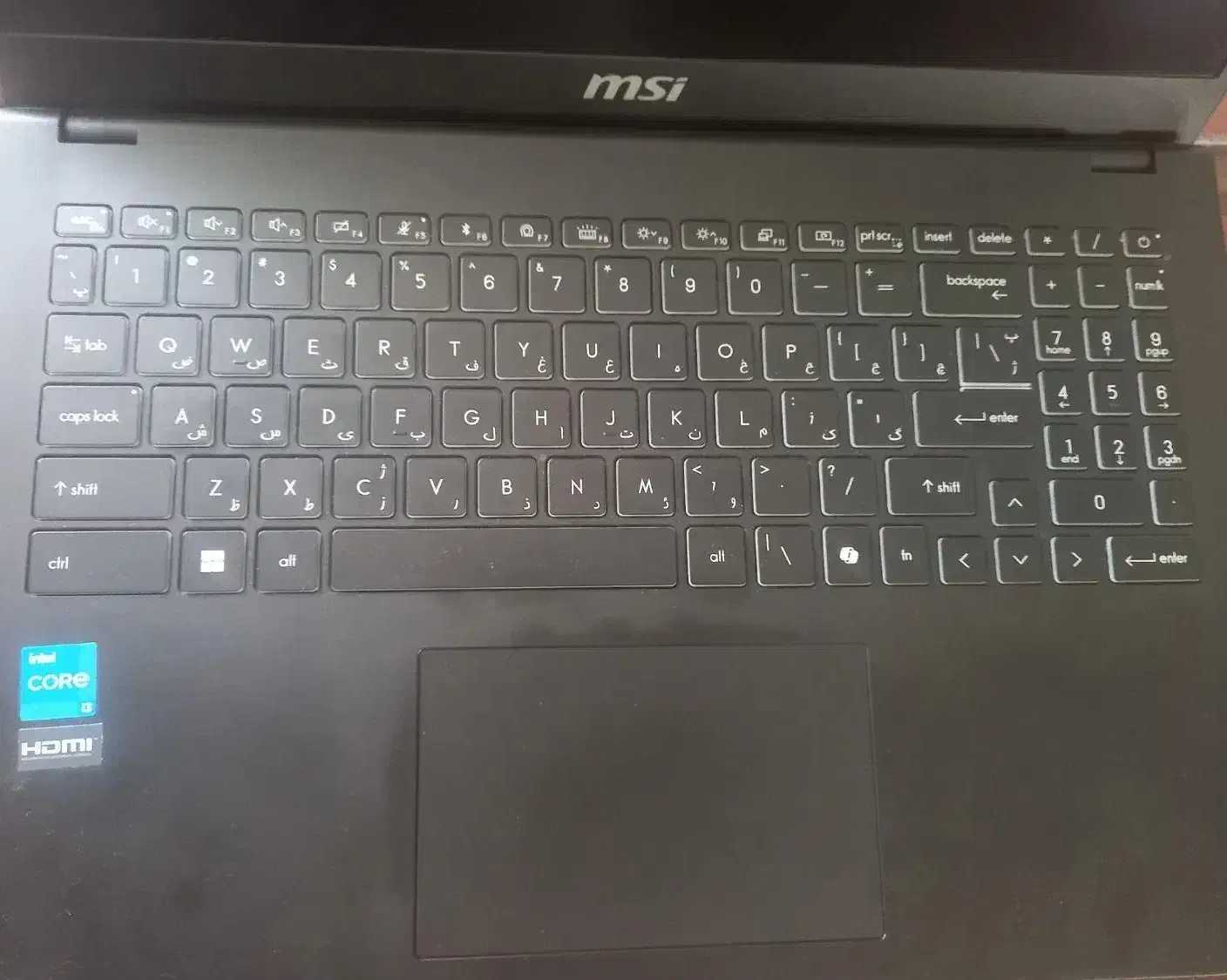 لپ تاپ ۱۵ اینچ ام اس آی|رایانه همراه|تهران, سردارجنگل|دیوار