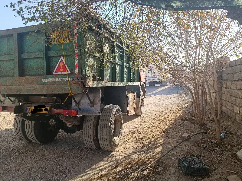 بنز تک بی دماغ۱۵۱۹ کمپرسی زیرخاکی تمیز|خودرو سنگین|تفتان, |دیوار