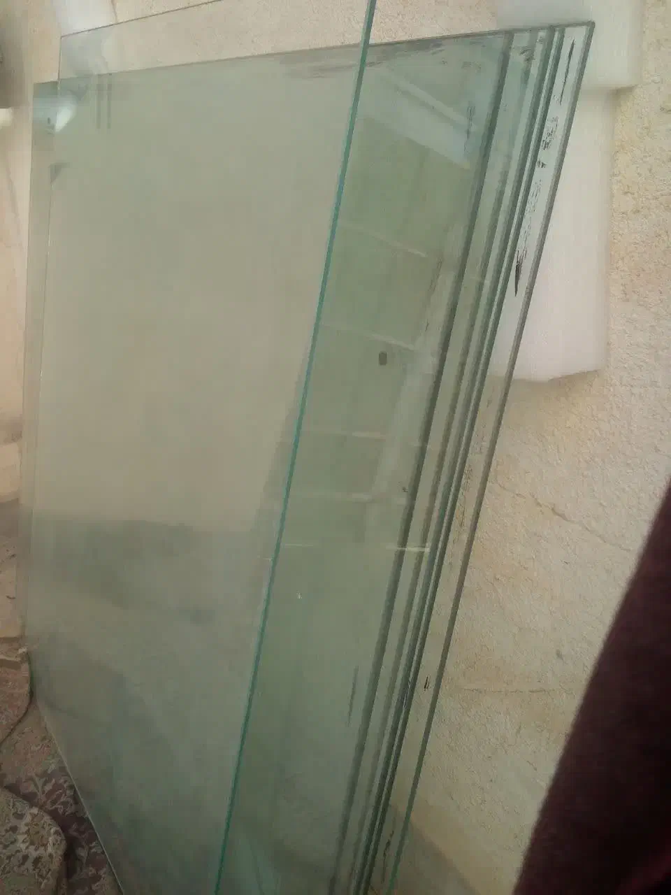 شیشه سکوریت ۱۴۱×۱۴۱|مصالح و تجهیزات ساختمان|اصفهان, طامه|دیوار