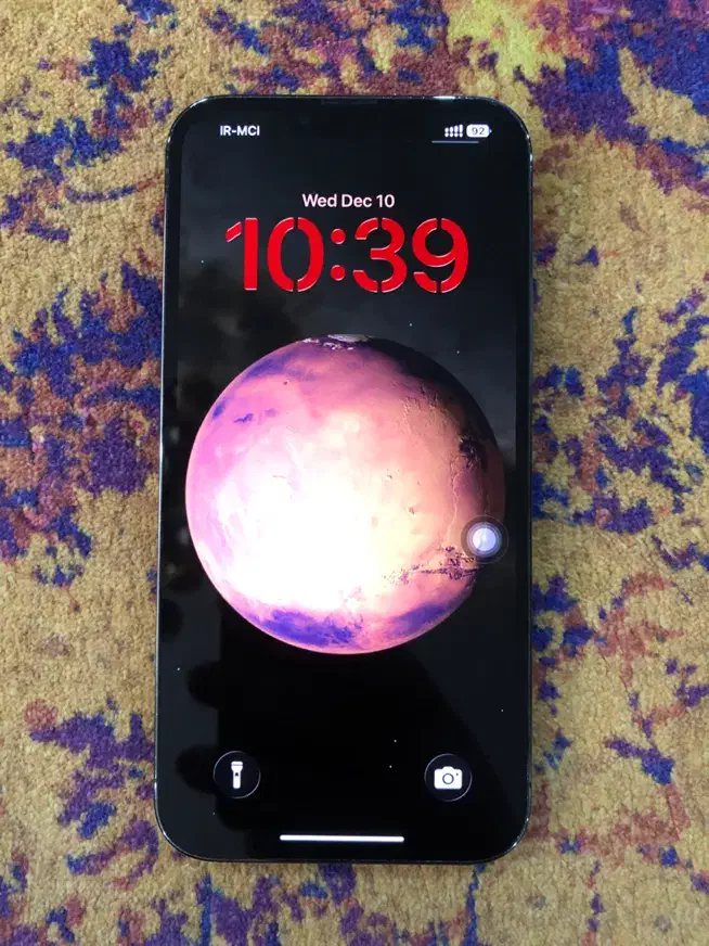 اپل 13پرو مکس 256g مشکی بدون نقطه اقساط|موبایل|قائم‌شهر, |دیوار