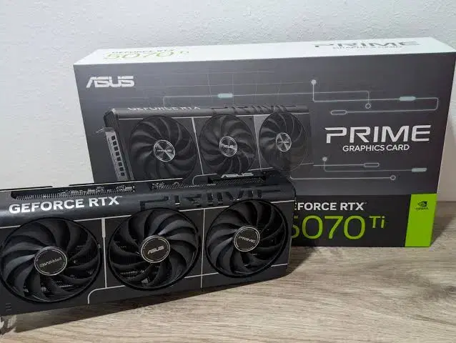 Asus prime 5070 ti آکبند|قطعات و لوازم جانبی رایانه|تبریز, |دیوار