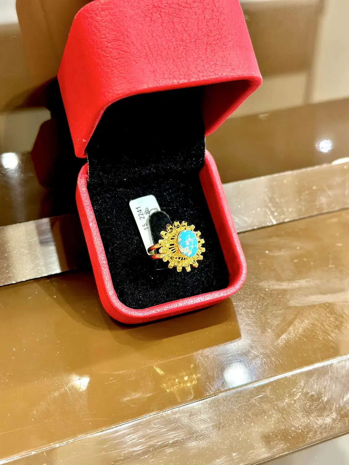 انگشتر فیروزه طلا|جواهرات|بندرعباس, |دیوار