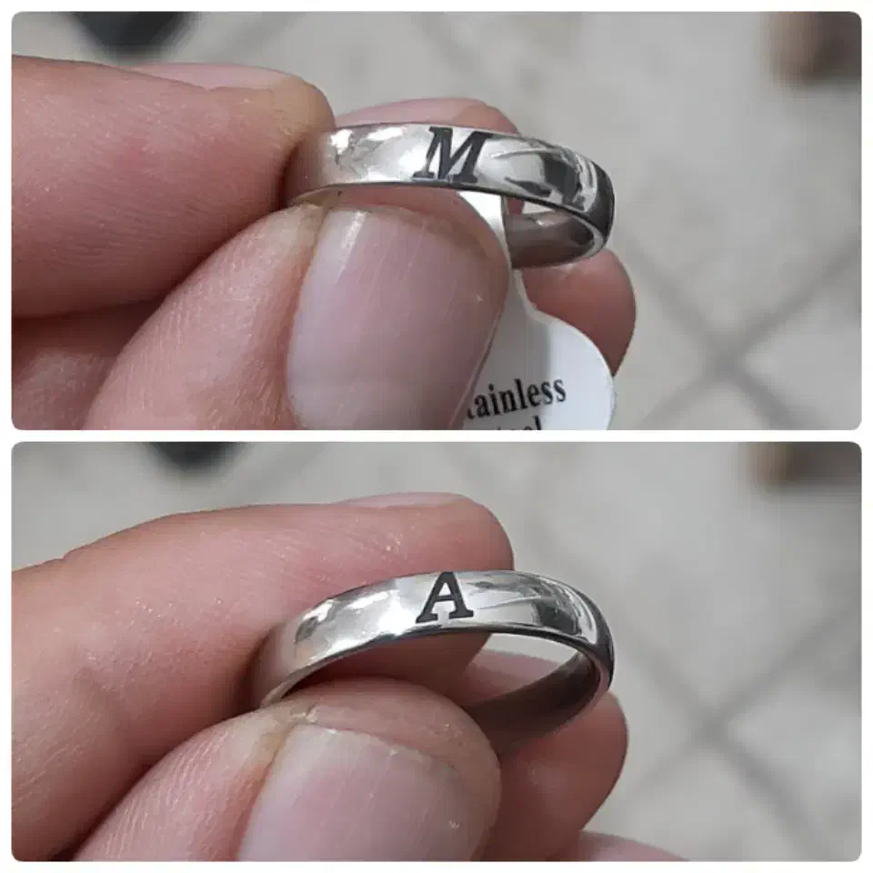 حلقه ساده با حک دلخواه ،مشکی ، طلایی و نقره ای|بدلیجات|مشهد, رسالت|دیوار