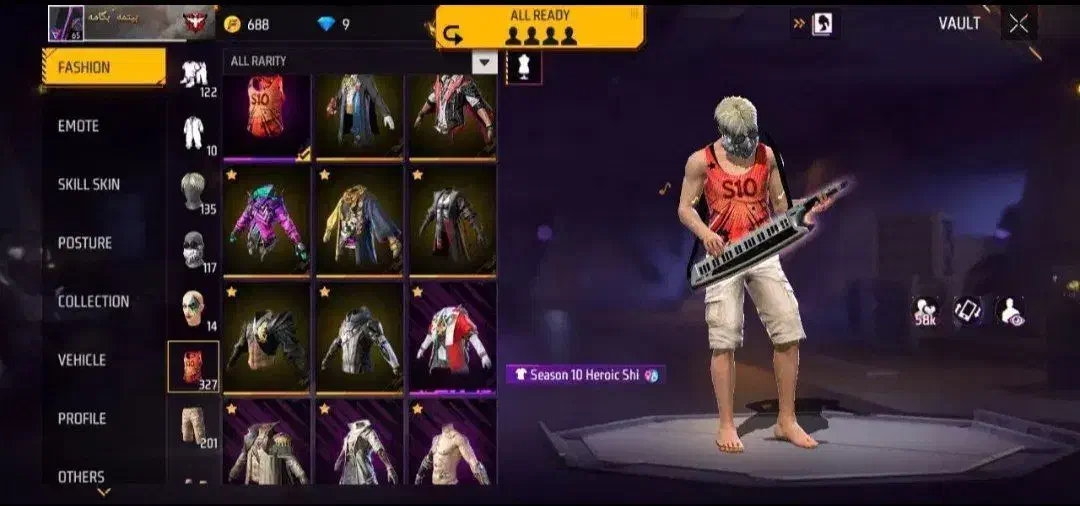 اکانت فری فایر|کنسول، بازی ویدئویی و آنلاین|تهران, راه آهن|دیوار