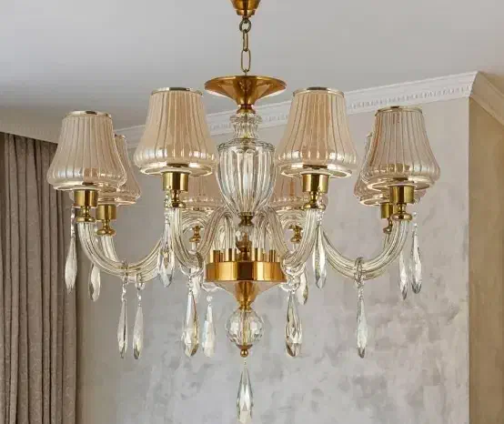 لوستر های کریستالی و فلزی|لوستر و چراغ آویز|مشهد, آبکوه|دیوار