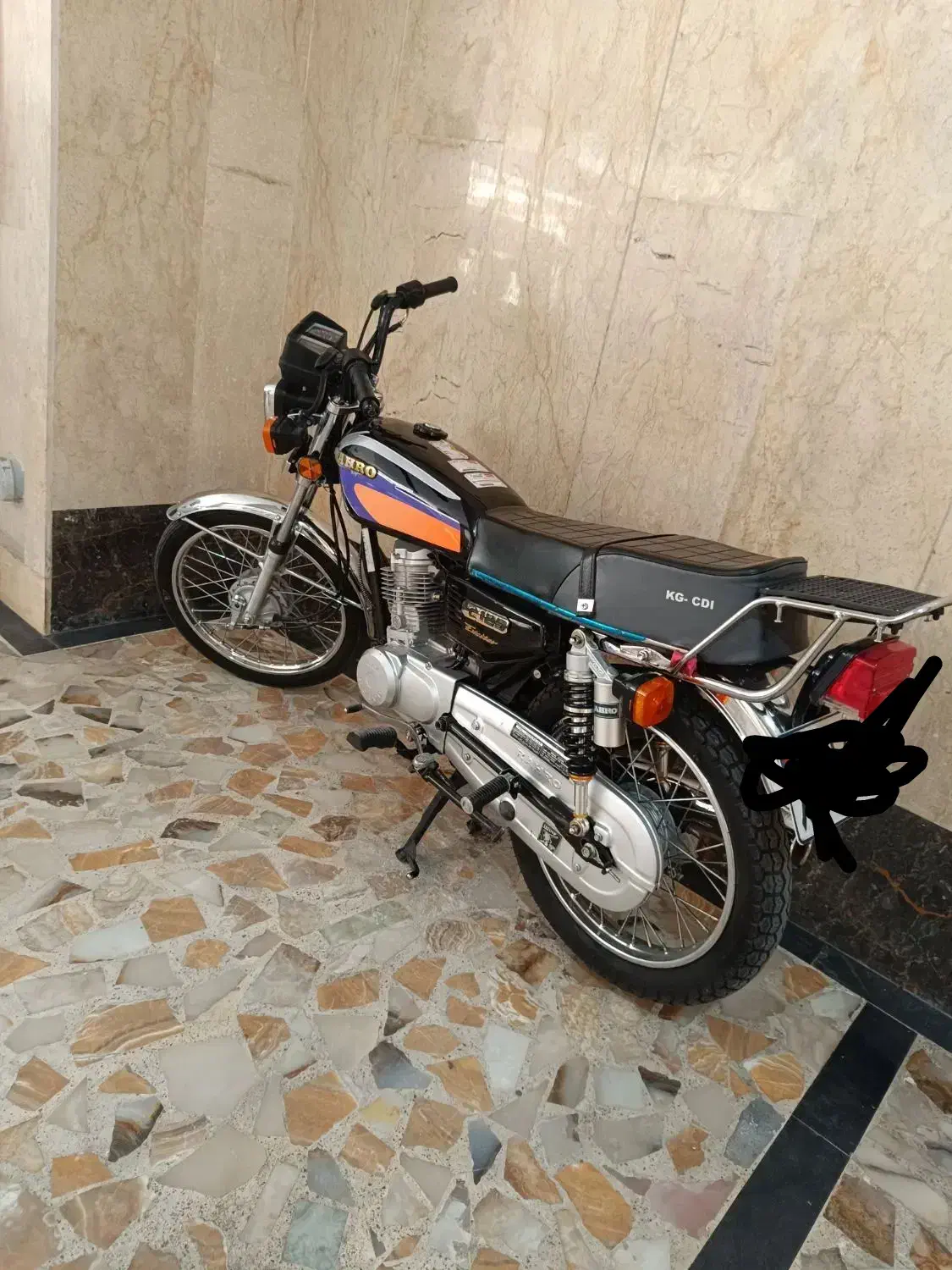 رهرو125 انژکتور|موتورسیکلت|فردیس, منظریه|دیوار