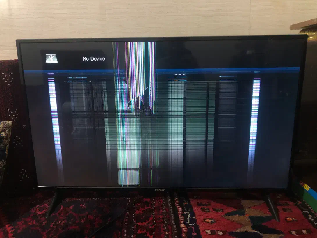 تلویزیون دنای ۴۳ اینچ|تلویزیون و پروژکتور|ابهر, |دیوار