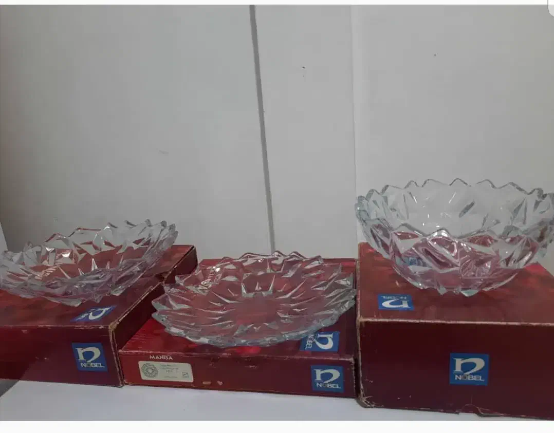 سه عدد کاسه جا میوه نو با سایزهای مختلف|ظروف سرو و پذیرایی|پاکدشت, پاکدشت (مامازند)|دیوار