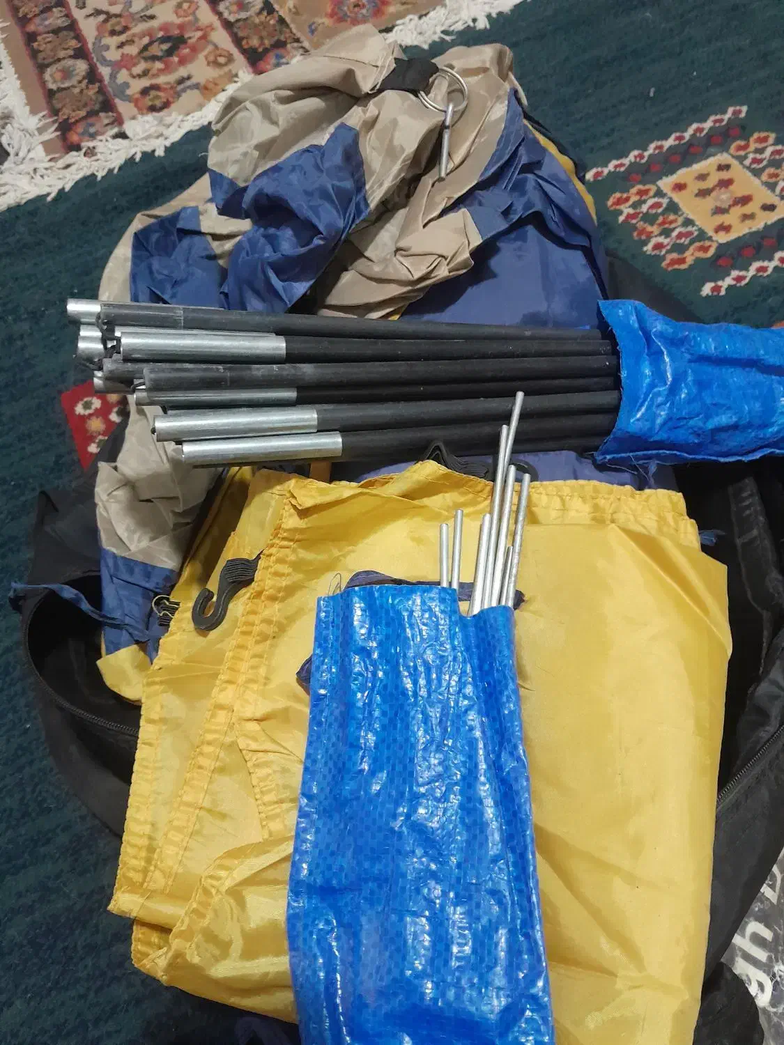 چادر مسافرتی ۱۲ نفره|کوهنوردی و کمپینگ|ری, علایین|دیوار