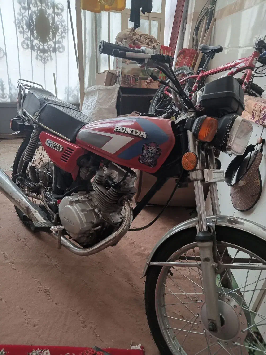 موتور مزایده ای ،سرحال وخوب تازه خرج اش کرده ام|موتورسیکلت|پارسآباد, |دیوار