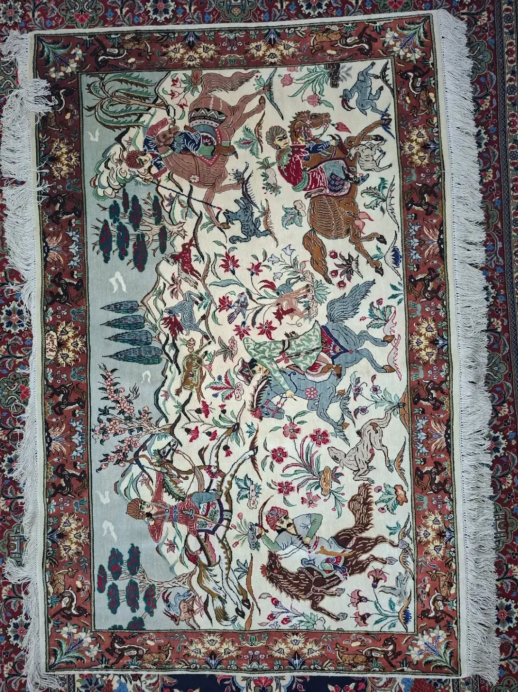 فرش وتابلوفرش دست بافت|فرش|تهران, علم و صنعت|دیوار