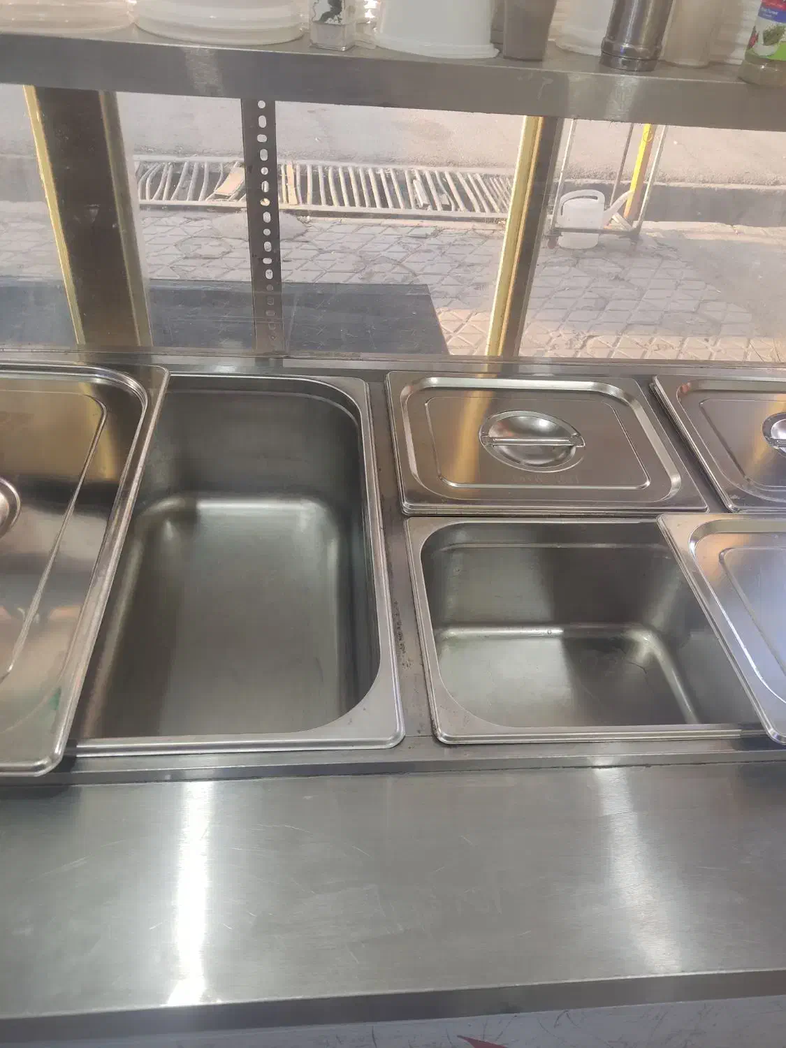 تاپینگ گرم با 6تا بنماری تمام استیل در حد نو|کافی‌شاپ و رستوران|شهرکرد, |دیوار